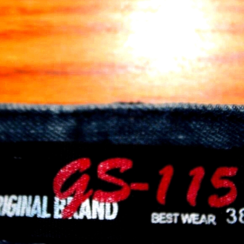 GS-115 Original Brand Distressed Jeans - Size 38x32 - Acid Wash, Streetwear, - Picture 9 of 10
